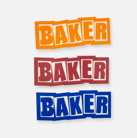 Baker Skateboards Brand Logo Stickers