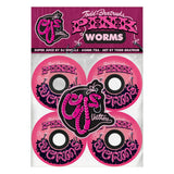 OJ Wheels Pink Worms Super Juice Soft 78a Pink 60mm