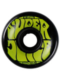 OJ Wheels Soft Super Juice Black With Yellow Graphic 78a 60mm