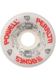 Powell Peralta G-Bones Skateboard Wheels 64mm 97a White