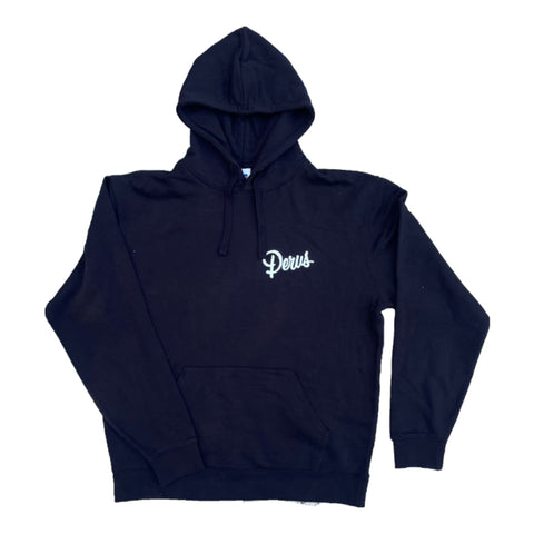 Perus Smoking Monkey Hoody Black