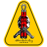 Powell Peralta Bruce Lee x Skull & Nunchuck Sticker