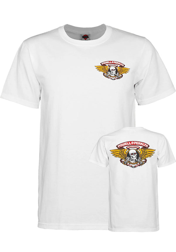 Powell-Peralta Winged Ripper T-Paita Valkoinen