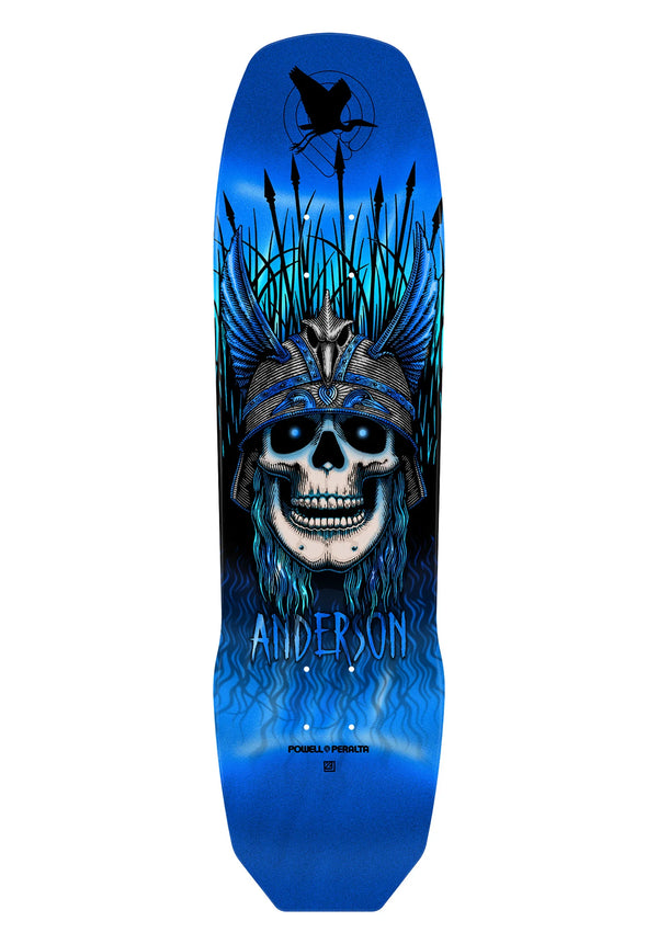 Powell Peralta Andy Anderson Heron Skull Blue 8.45