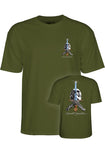 Powell Peralta Skull & Sword T-Shirts military-green