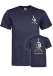 Powell Peralta Skull & Sword T-Shirts Navy