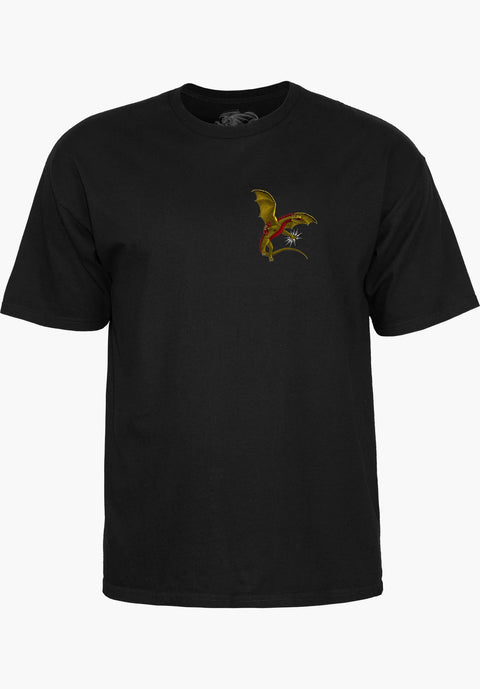 Powell Peralta T-Shirt Dragons Logo Black