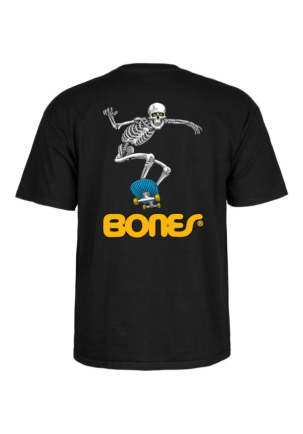 Powell Peralta T-Shirt Skateboard Skeleton II Black