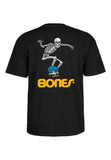 Powell Peralta T-Shirt Skateboard Skeleton II Black