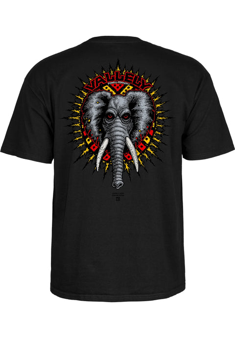Powell Peralta T-Shirt Vallely Elephant Black