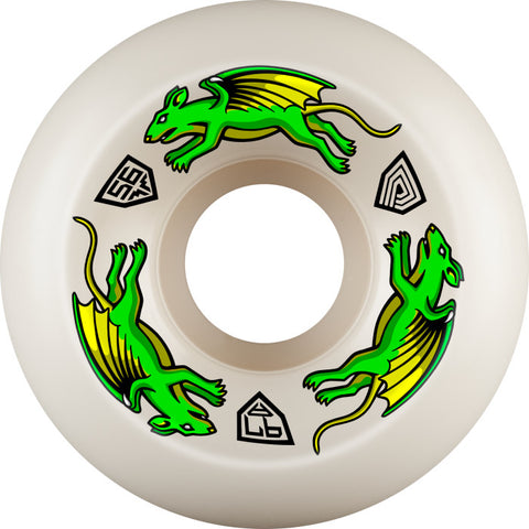 Powell Peralta  Wheels Dragon Formula Nano Rats V6 97A 56mm x 36mm