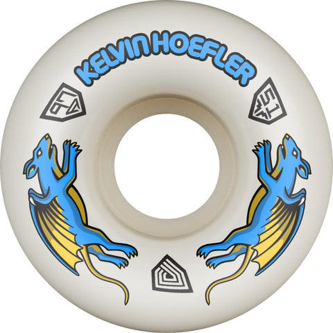 Powell Peralta  Wheels Dragon Formula Nano Rats Kelvin Hoefler V1 93A 51mm x 31mm