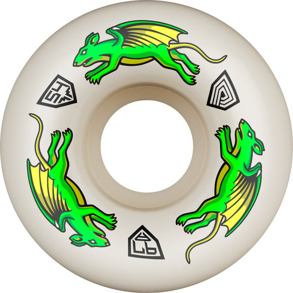 Powell Peralta  Wheels Dragon Formula Nano Rats V4 97A 54mm x 34mm