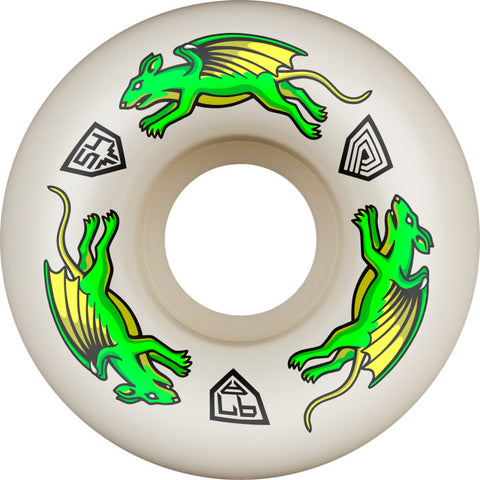Powell Peralta  Wheels Dragon Formula Nano Rats V4 97A 54mm x 34mm