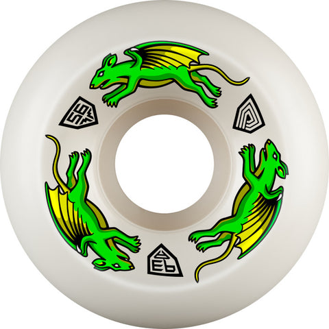 Powell Peralta  Wheels Dragon Formula Nano Rats V6 93A 56mm x 36mm