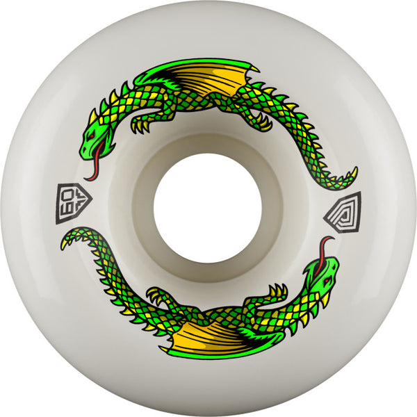 Powell Peralta Wheels Dragon Formula symmetrical BOM 93A 60mm