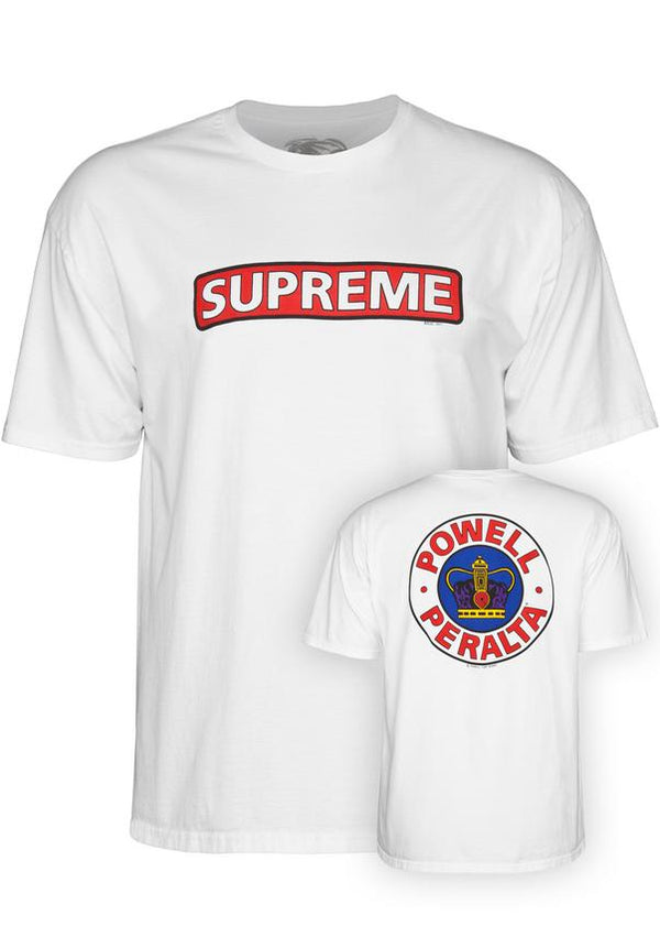 Powell Peralta x Supreme T-Shirts White