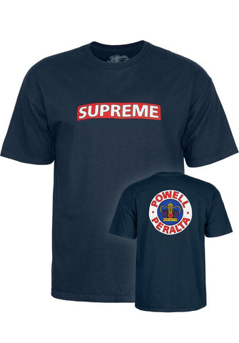 Powell Peralta x Supreme T-Shirts navy