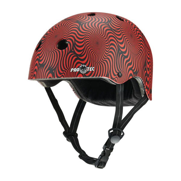 Pro-Tec Helmet X Spitfire Low Pro Red Swirl