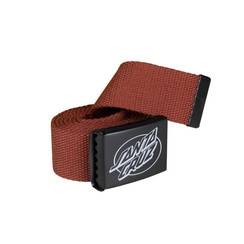 Santa Cruz Belt (EU) Mono Lined Oval Dot Belt Terracotta