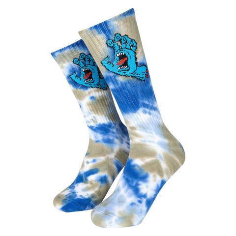Santa Cruz Sukat Screaming Hand Tie Dye Ultramarine Tie Dye 42-45 EU