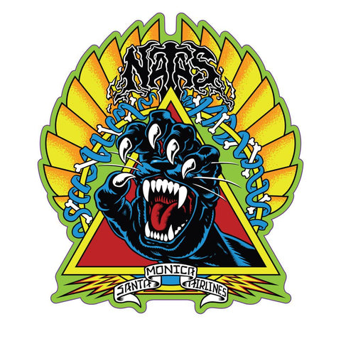 Santa Cruz Stickers Natas Screaming Panther