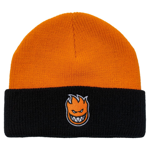 Spitfire Cuff Beanie Bighead Fill Black/Orange