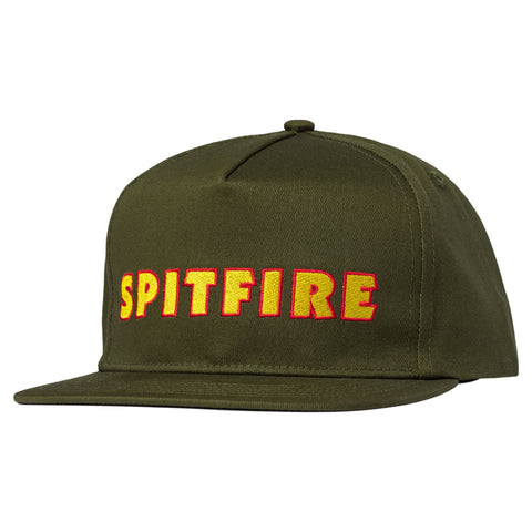 Spitfire Snapback Ltb Script Olive