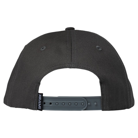 Spitfire Snapback Old E Arch Charcoal