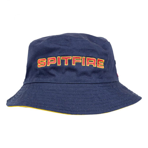 Spitfire Bucket Hat Classic 87' Reversible Navy/Gold/Red