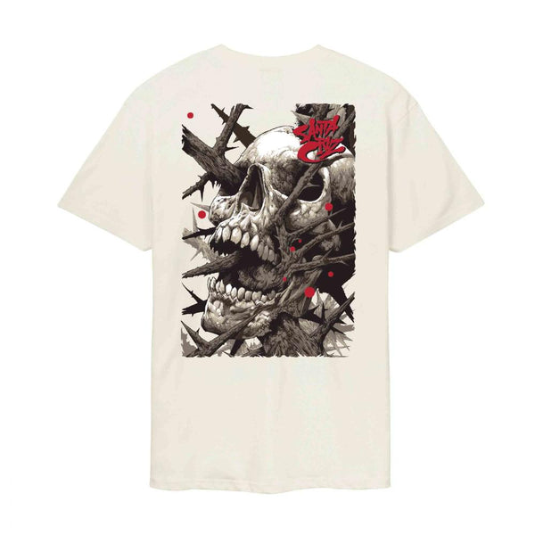 Santa Cruz T-Shirt Pace Deathtrap White