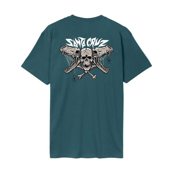 Santa Cruz T-Shirt Pace Torch Bones Deep Sea