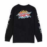 Santa Cruz Youth LS T-Shirt Salba Voodoo Pit LS Black