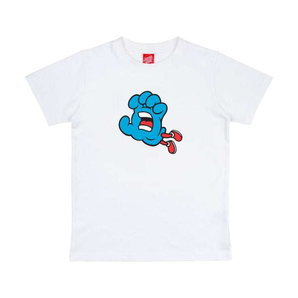 Santa Cruz Youth T-Shirt Hand Dude T-Shirt White