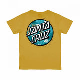 Santa Cruz Youth T-Shirt Youth Stamped Opus Camo Mustard