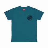 Santa Cruz Youth T-Shirt Youth Stamped Opus Camo Teal