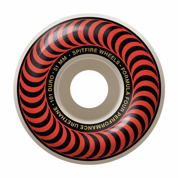 Spitfire Wheels Formula Four Classics 101a 51MM Red