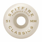 Spitfire Wheels Formula Four Classics 101a 51MM Red