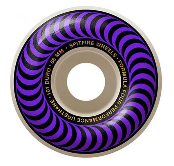 Spitfire Wheels Formula Four Classics 101a 58MM Purple