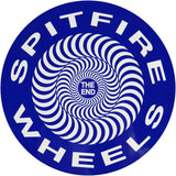 Spitfire Wheels Classic Swirl Sticker red Large