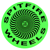 Spitfire Wheels Classic Swirl Sticker red Large
