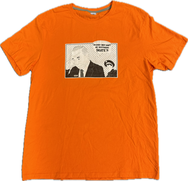 Statum t-shirt boyfriend orange