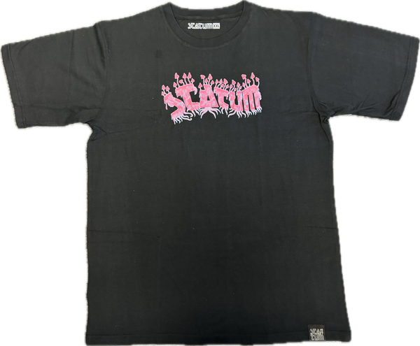 Statum t-shirt mushrooms black