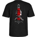 T-Shirts Powell-Peralta Bruce Lee x Skull & Nunchuck Black