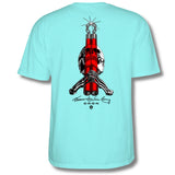 T-Shirts Powell-Peralta Bruce Lee x Skull & Nunchuck celadon
