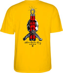 T-Shirts Powell-Peralta Bruce Lee x Skull & Nunchuck daisy