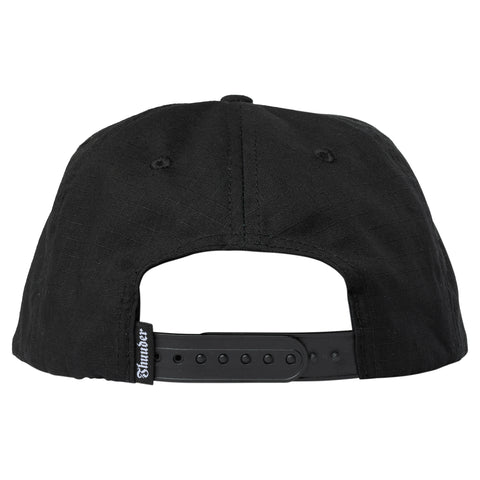 Thunder Snapback Script Black