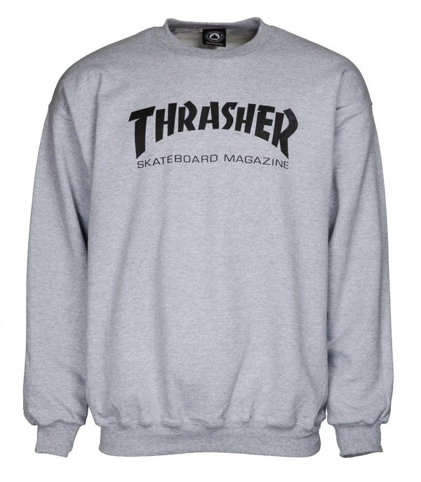 Thrasher Skate Mag crewneck Grey