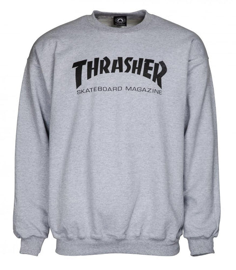 Thrasher Skate Mag crewneck Grey