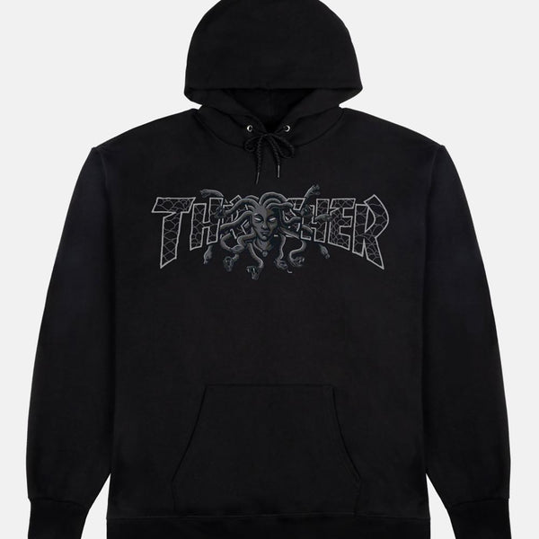 Thrasher Hoody Medusa Black
